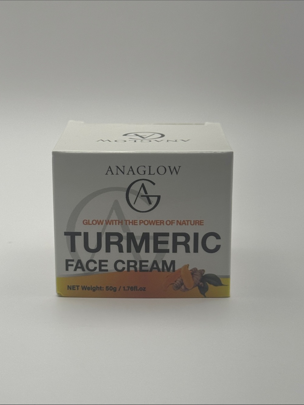 Anaglow Turmeric Face Cream – Brightening Glow (White & Yellow)